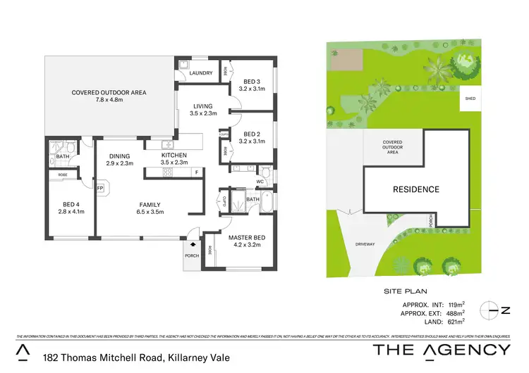Floorplan of Homely house listing, 182 Thomas Mitchell Road, Killarney Vale NSW 2261