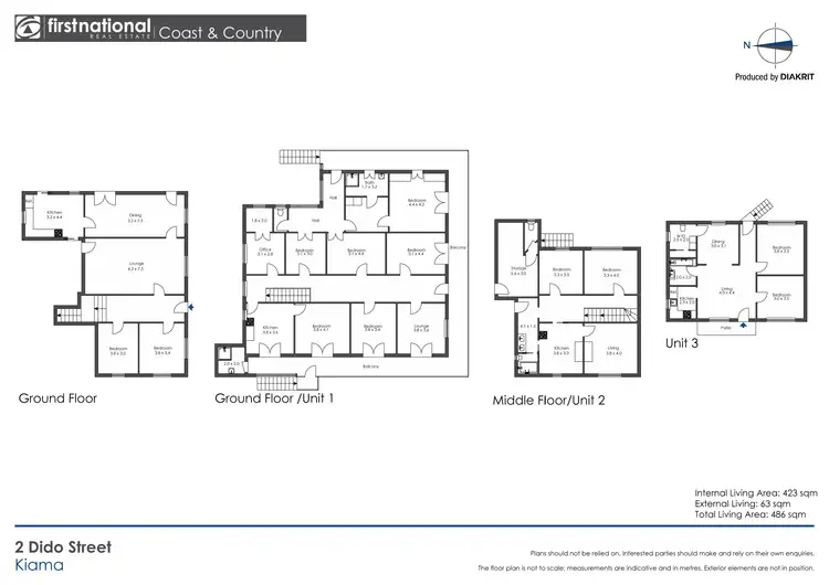 Floorplan of Homely house listing, 2 Dido Street, Kiama NSW 2533
