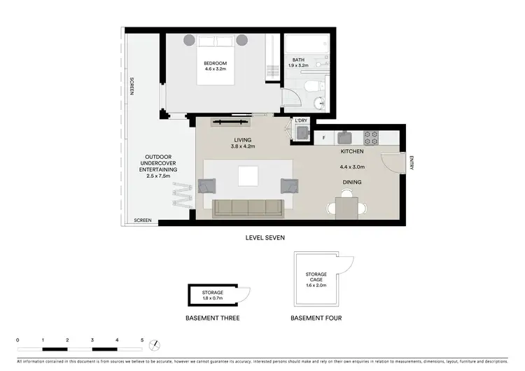 Floorplan of Homely apartment listing, 710/3 Sterling Circuit, Camperdown NSW 2050