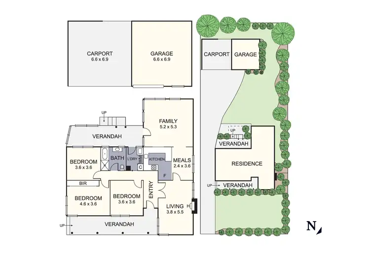 Floorplan of Homely house listing, 75 Maroondah Highway, Healesville VIC 3777