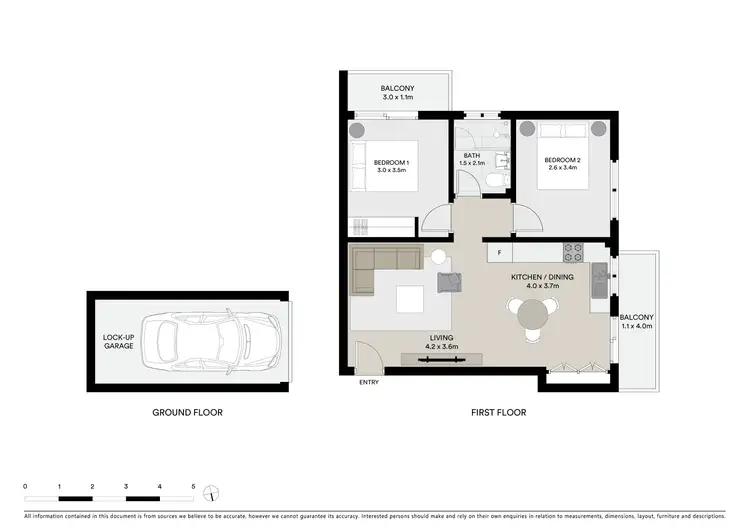 Floorplan of Homely apartment listing, 7C/29 Quirk Road, Manly Vale NSW 2093