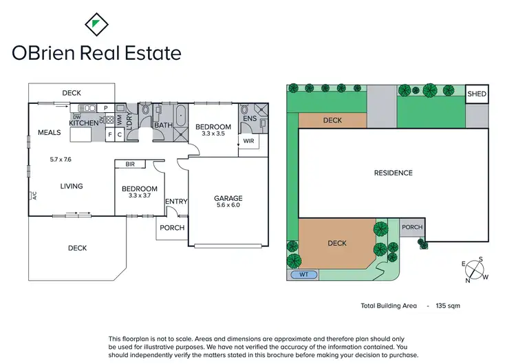 Floorplan of Homely townhouse listing, 3/88 Northcliffe Road, Edithvale VIC 3196