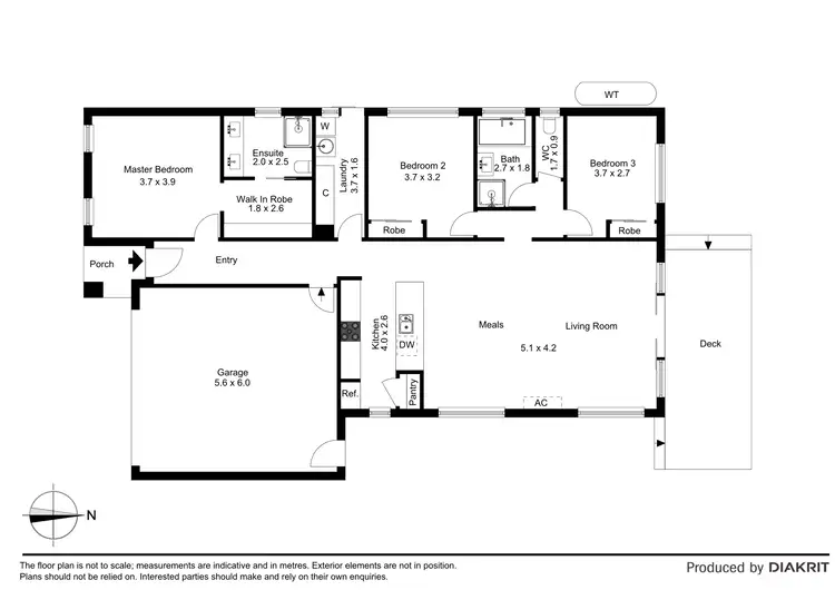 Floorplan of Homely house listing, 14 Alexandro Grove, Hastings VIC 3915