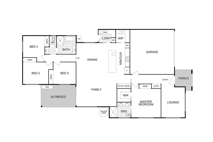 Floorplan of Homely house listing, 8 Barramundi Street, Throsby ACT 2914