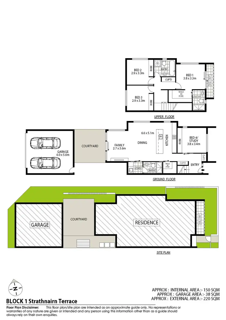 Floorplan of Homely house listing, 25 Tranter Street, Strathnairn ACT 2615