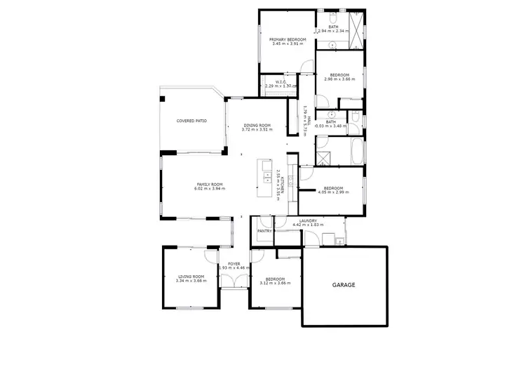 Floorplan of Homely house listing, 55 William Hickey Street, Redlynch QLD 4870