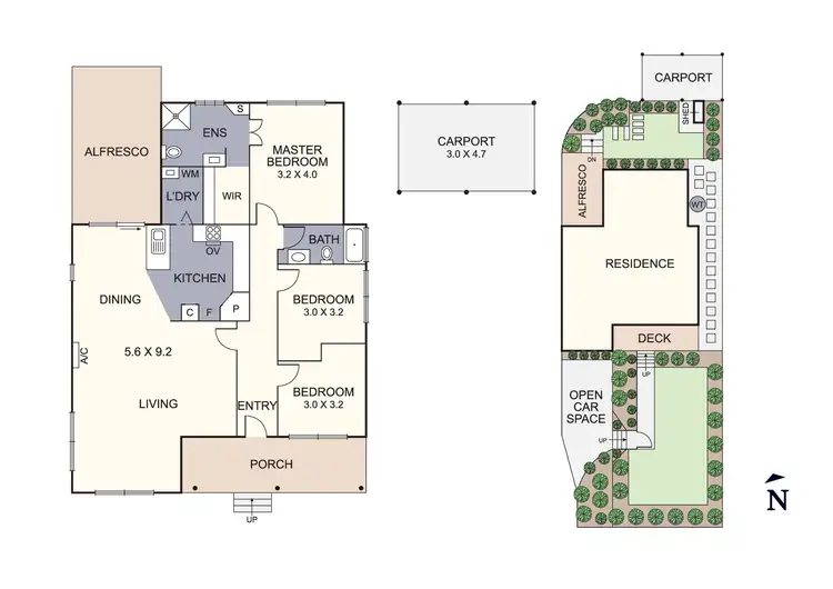 Floorplan of Homely house listing, 6 Niel Street, Croydon VIC 3136