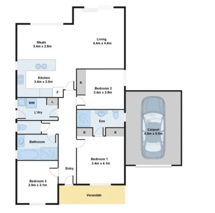 Floorplan of Homely house listing, 14/1124 Andrews Road, Munno Para West SA 5115