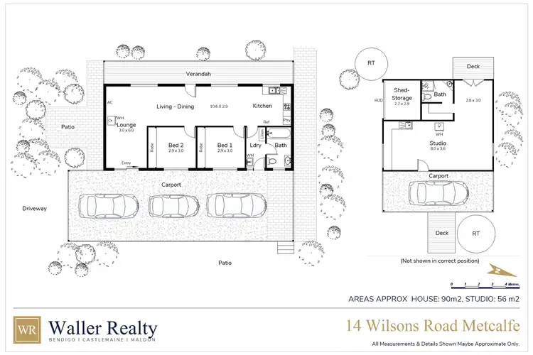 Floorplan of Homely house listing, 14 Wilsons Road, Metcalfe VIC 3448