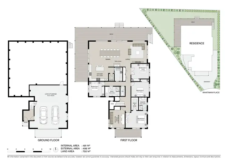 Floorplan of Homely house listing, 10 Whatman Place, Milton NSW 2538