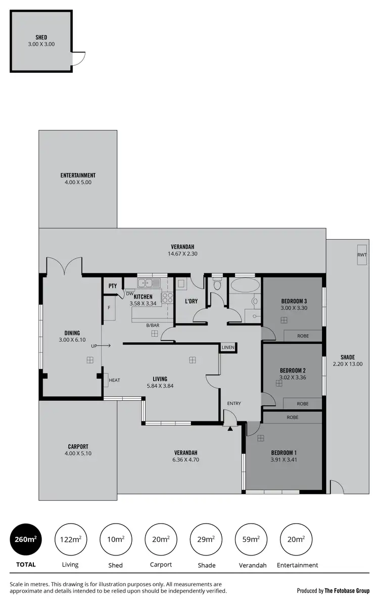 Floorplan of Homely house listing, 36 Jacaranda Drive, Salisbury East SA 5109