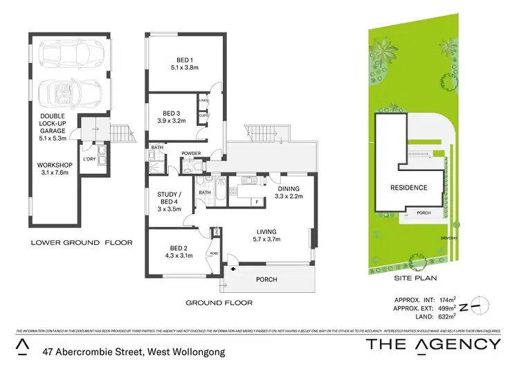 Floorplan of Homely house listing, 47 Abercrombie Street, West Wollongong NSW 2500