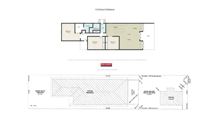 Floorplan of Homely house listing, 1318 Sturt Street, Ballarat Central VIC 3350