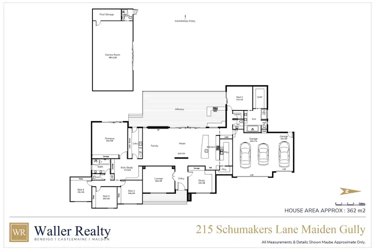 Floorplan of Homely house listing, 215 Schumakers Lane, Maiden Gully VIC 3551