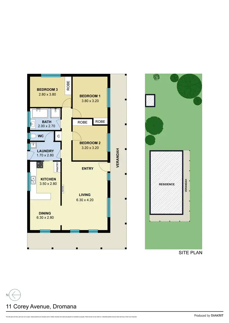 Floorplan of Homely house listing, 11 Corey Avenue, Dromana VIC 3936