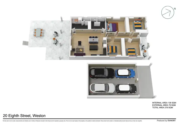 Floorplan of Homely house listing, 20 Eighth Street, Weston NSW 2326