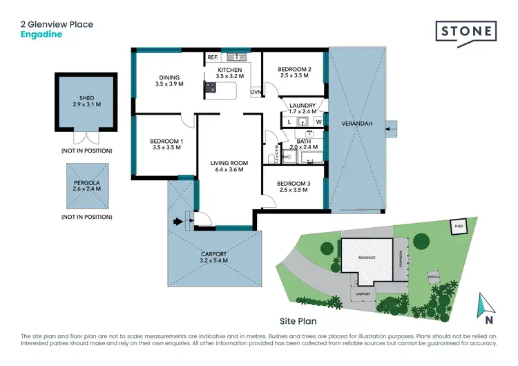 Floorplan of Homely house listing, 2 Glenview Place, Engadine NSW 2233