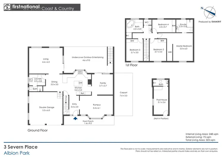 Floorplan of Homely house listing, 3 Severn Place, Albion Park NSW 2527