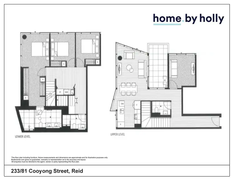 Floorplan of Homely apartment listing, 233/81 Cooyong Street, Reid ACT 2612