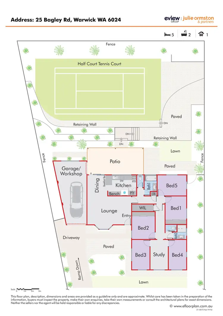 Floorplan of Homely house listing, 25 Bagley Road, Warwick WA 6024