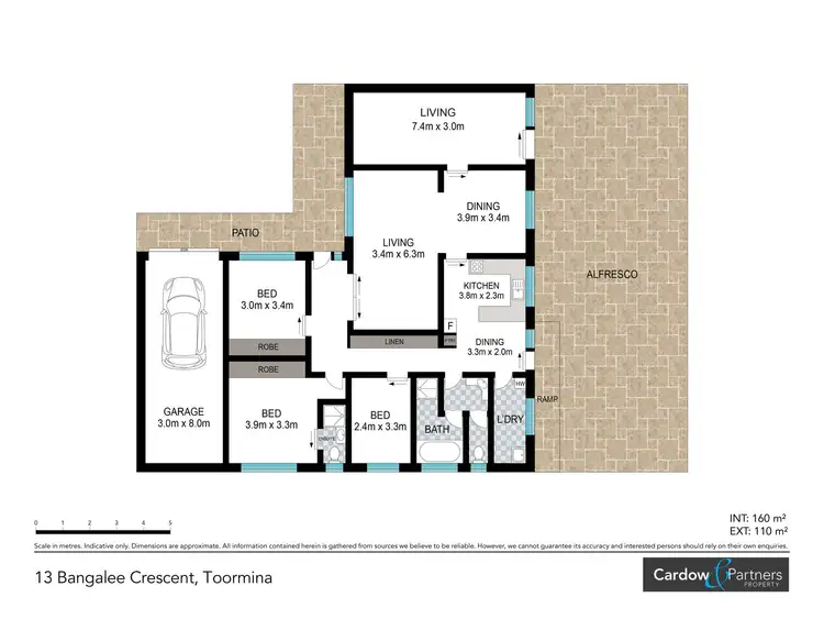 Floorplan of Homely house listing, 13 Bangalee Crescent, Toormina NSW 2452
