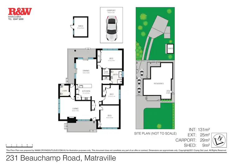 Floorplan of Homely house listing, 231 Beauchamp Road, Matraville NSW 2036