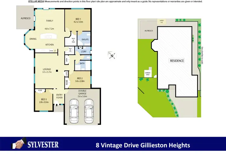 Floorplan of Homely house listing, 8 Vintage Drive, Gillieston Heights NSW 2321