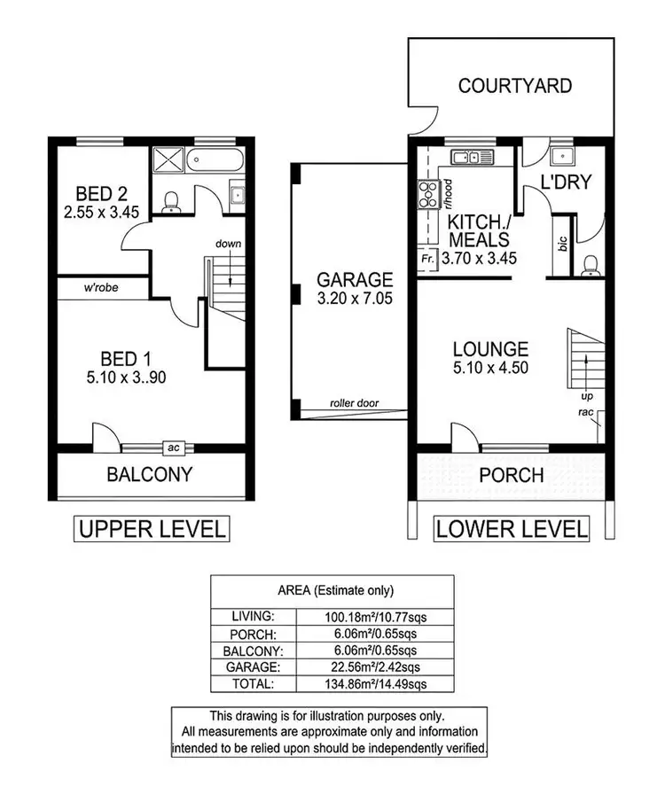 Floorplan of Homely house listing, 6/44 Clark Avenue, Glandore SA 5037