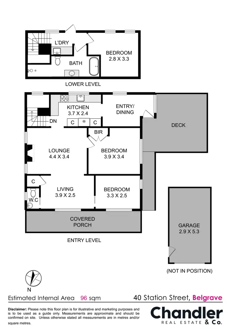 Floorplan of Homely house listing, 40 Station Street, Belgrave VIC 3160