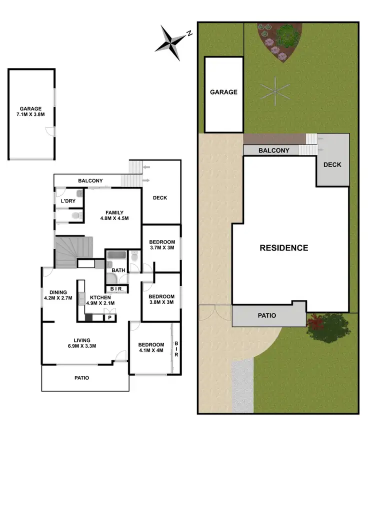 Floorplan of Homely house listing, 28 Vianney Crescent, Toongabbie NSW 2146