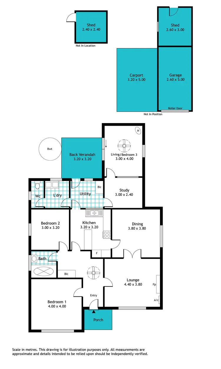 Floorplan of Homely house listing, 4 Narkunda Street, Glandore SA 5037