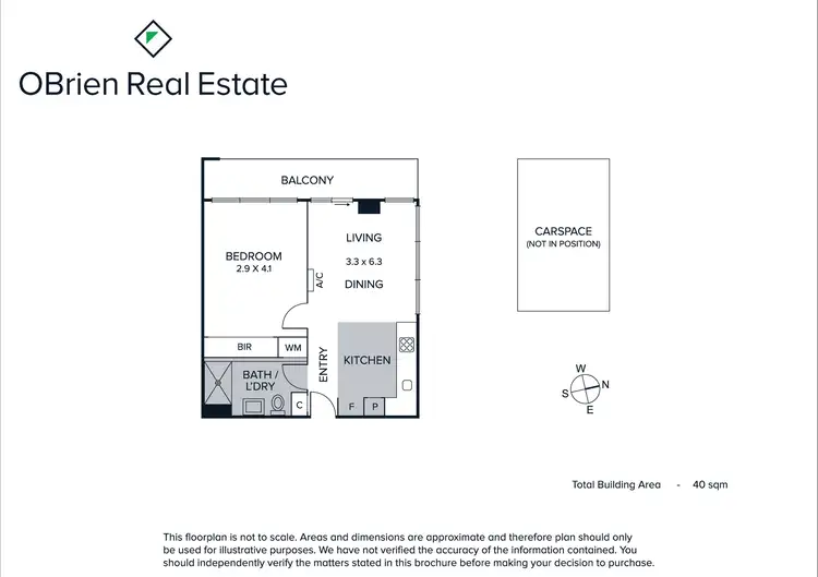 Floorplan of Homely apartment listing, 512/6 Railway Road, Cheltenham VIC 3192