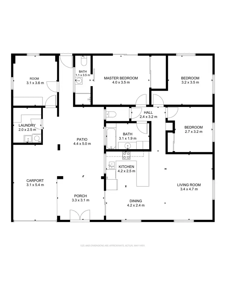 Floorplan of Homely house listing, 38 Kavieng Street, Trinity Beach QLD 4879