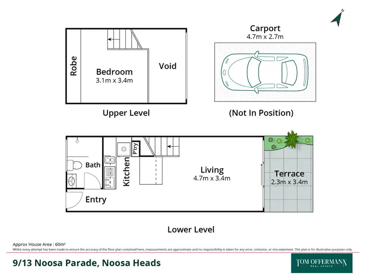Floorplan of Homely unit listing, 9/13-15 Noosa Parade, Noosa Heads QLD 4567