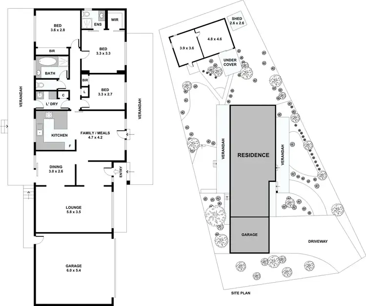 Floorplan of Homely house listing, 21 Forest Drive, Somerville VIC 3912