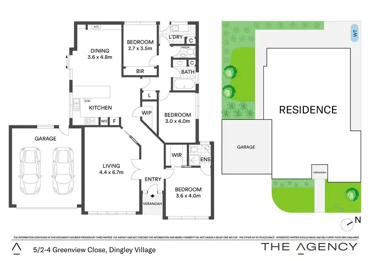 Floorplan of Homely unit listing, 5/2-4 Greenview Close, Dingley Village VIC 3172