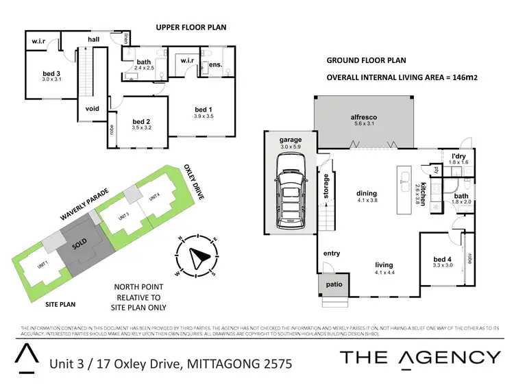 Floorplan of Homely townhouse listing, 3/17 Oxley Drive, Mittagong NSW 2575