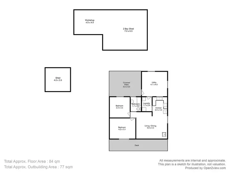 Floorplan of Homely rural property listing, 110 Happy Valley Road, Spring Beach TAS 7190