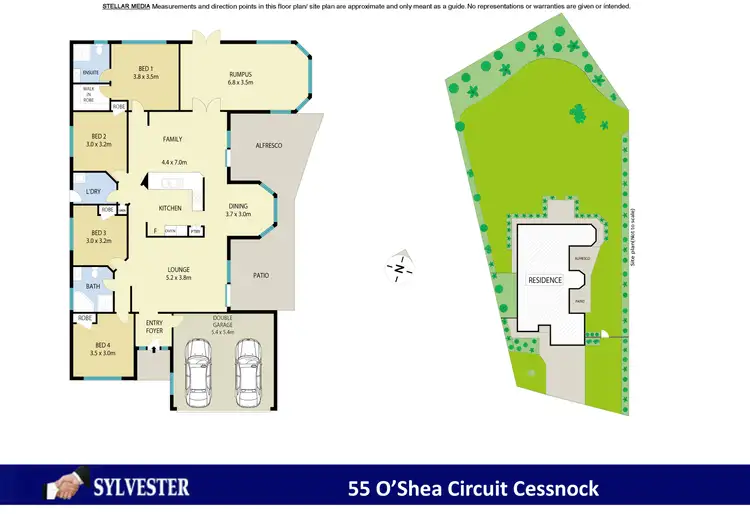 Floorplan of Homely house listing, 55 O'Shea Circuit, Cessnock NSW 2325