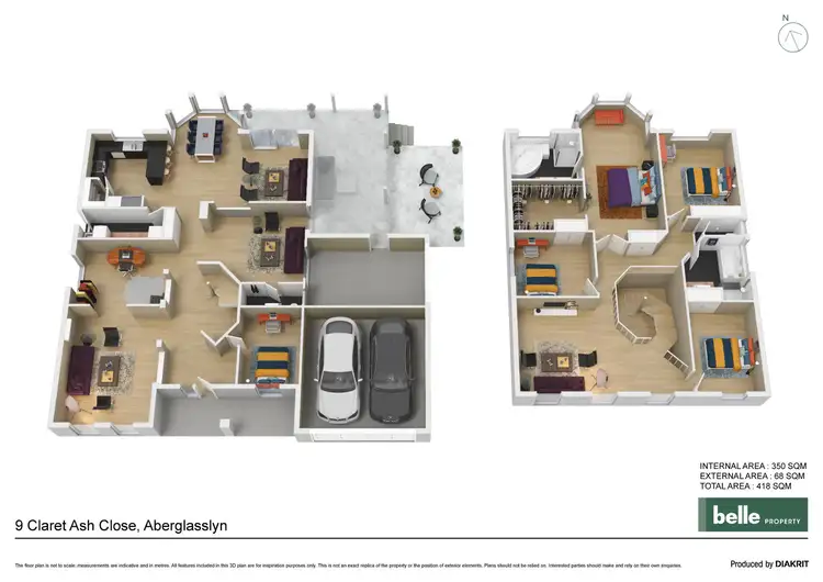 Floorplan of Homely house listing, 9 Claret Ash Close, Aberglasslyn NSW 2320