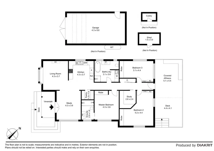 Floorplan of Homely house listing, 156 Stony Point Road, Crib Point VIC 3919