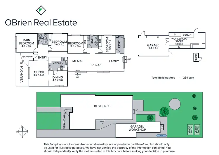 Floorplan of Homely house listing, 146 Chute Street, Mordialloc VIC 3195