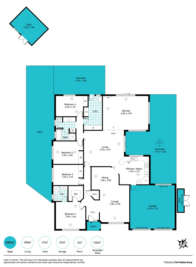 Floorplan of Homely house listing, 3 Summit Court, Aberfoyle Park SA 5159