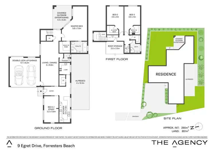 Floorplan of Homely house listing, 9 Egret Drive, Forresters Beach NSW 2260