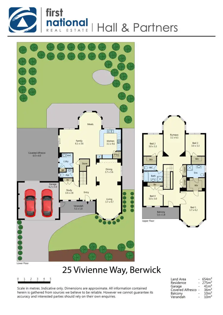 Floorplan of Homely house listing, 25 Vivienne Way, Berwick VIC 3806