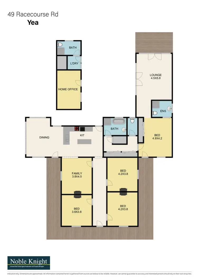 Floorplan of Homely land listing, 49 Racecourse Road, Yea VIC 3717