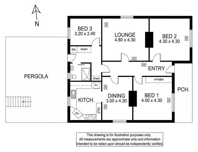 Floorplan of Homely house listing, 43 Wehl Street North, Mount Gambier SA 5290