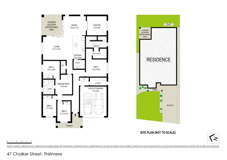 Floorplan of Homely house listing, 47 Chalker Street, Thirlmere NSW 2572