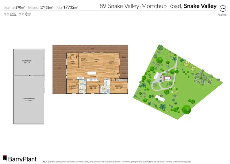 Floorplan of Homely house listing, 89 Snake Valley-Mortchup Road, Snake Valley VIC 3351