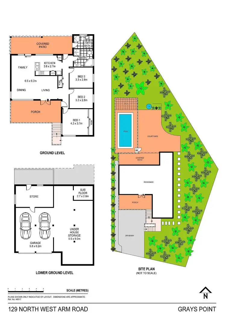 Floorplan of Homely house listing, 129 North West Arm Road, Grays Point NSW 2232